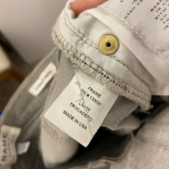 Frame Gray Le Skinny De Jeanne Jeans Size 27 trocadero - Picture 9 of 9